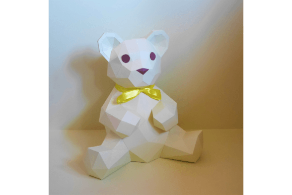 Dolce Bear: A Whimsical Embroidery Design