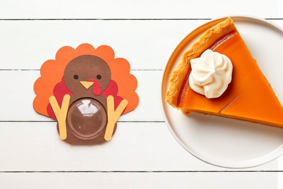 Thanksgiving Turkey Candy Dome SVG